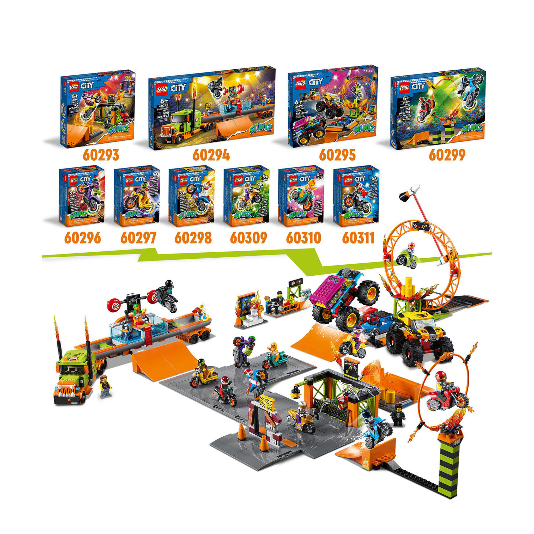 LEGO City Stuntcompetitie 60299 | wehkamp