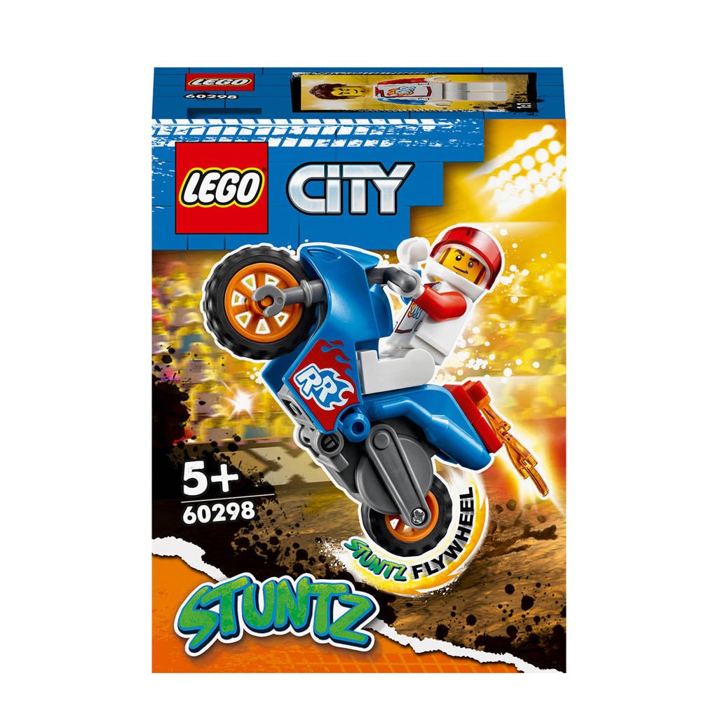 LEGO City Raket stuntmotor 60298