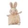 Bunnies By The Bay roly-poly knuffel konijn creme knuffel 13 cm