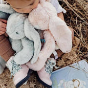 thumbnail: Bunnies By The Bay knuffel konijn medium roze knuffel 30 cm