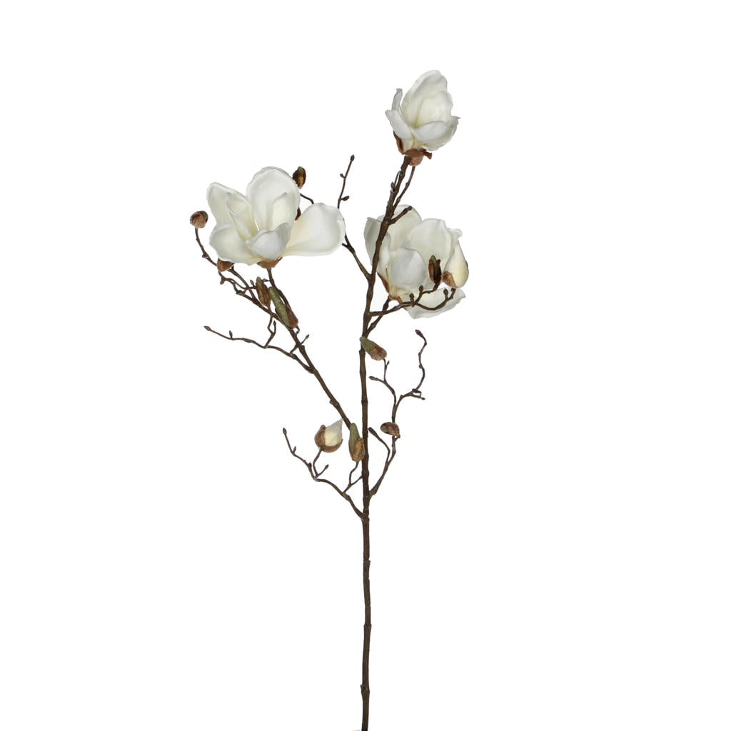Mica Decorations kunstbloem Magnolia