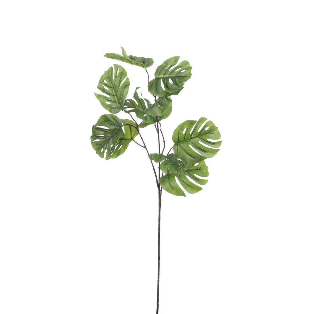 Mica Decorations kunstbloem Monstera, Groen