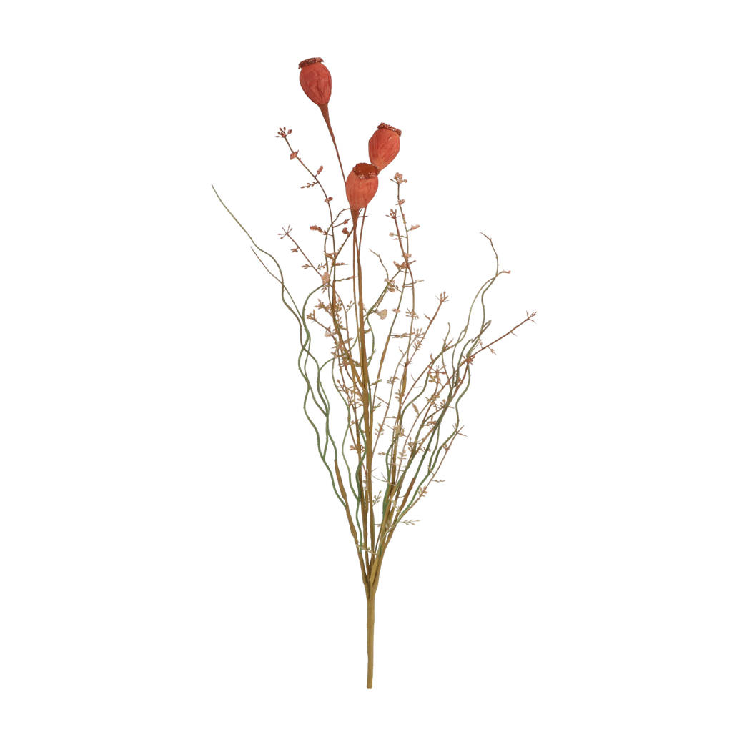 Mica Decorations kunstbloem, Zalm
