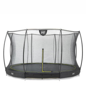 Wehkamp EXIT Silhouette Ground trampoline Ø427 cm aanbieding