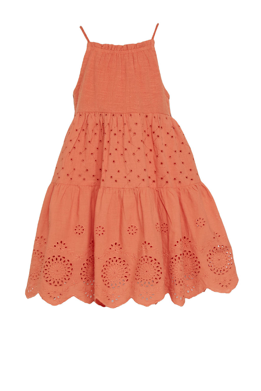 C&A Happy girls Club jurk van biologisch katoen roodbruin, Roodbruin