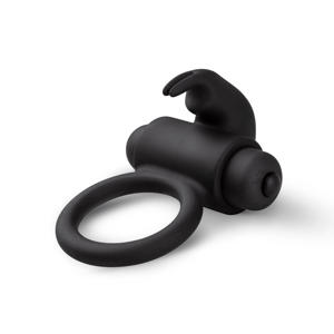 Vibrerende cockring - Zwart