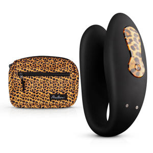Koppel Zuna vibrator - Panterprint + Panterprint tas