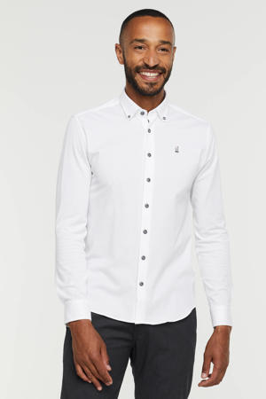 regular fit overhemd wit