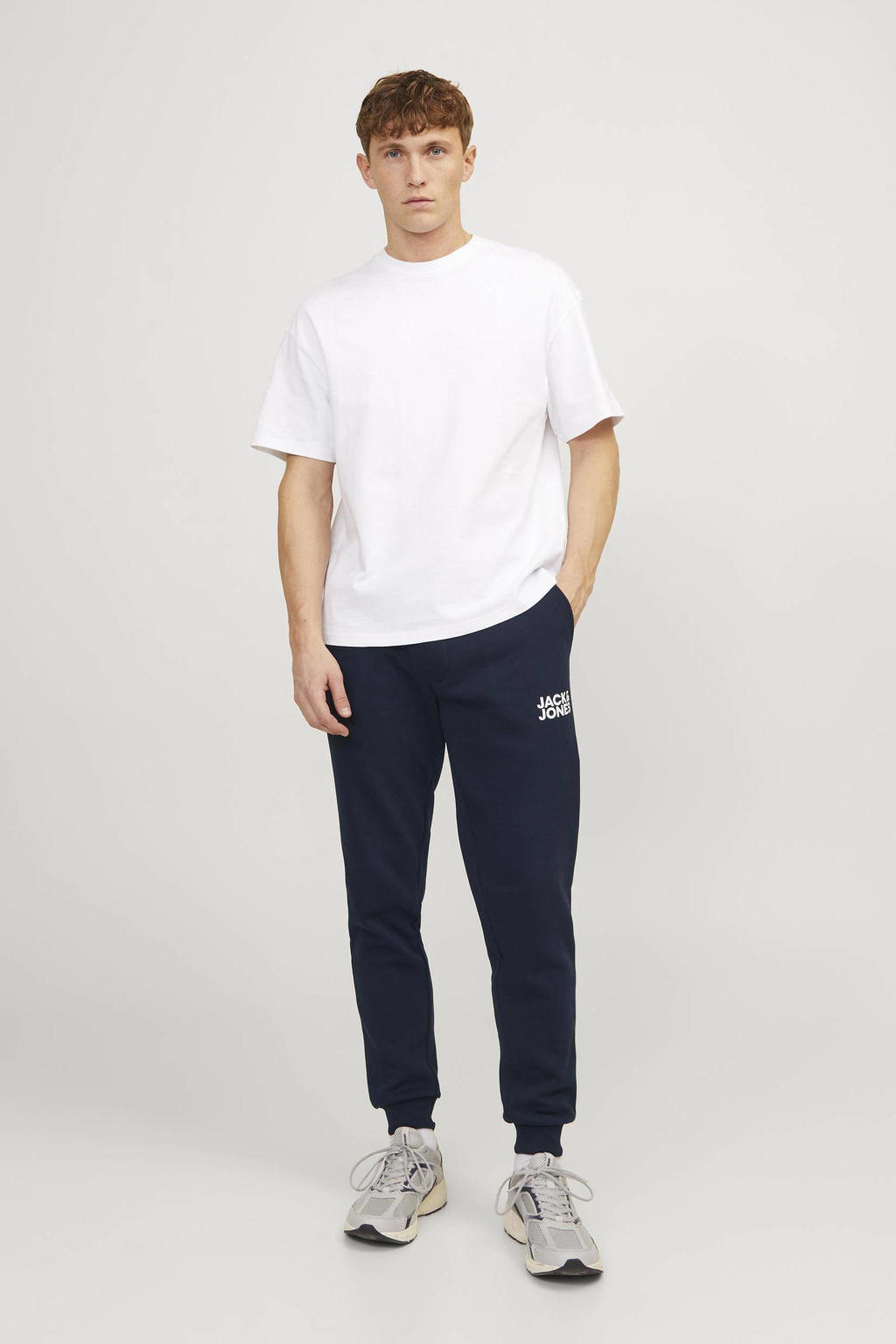 Jack and Jones Intelligence Gordon Shark joggingbroek 2 stuks, zwart/pack: lgm, S