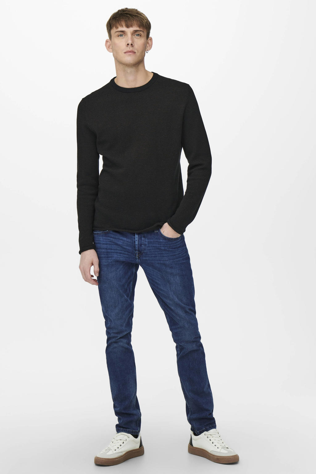 ONLY & SONS slim fit jeans ONSLOOM blue denim 1663
