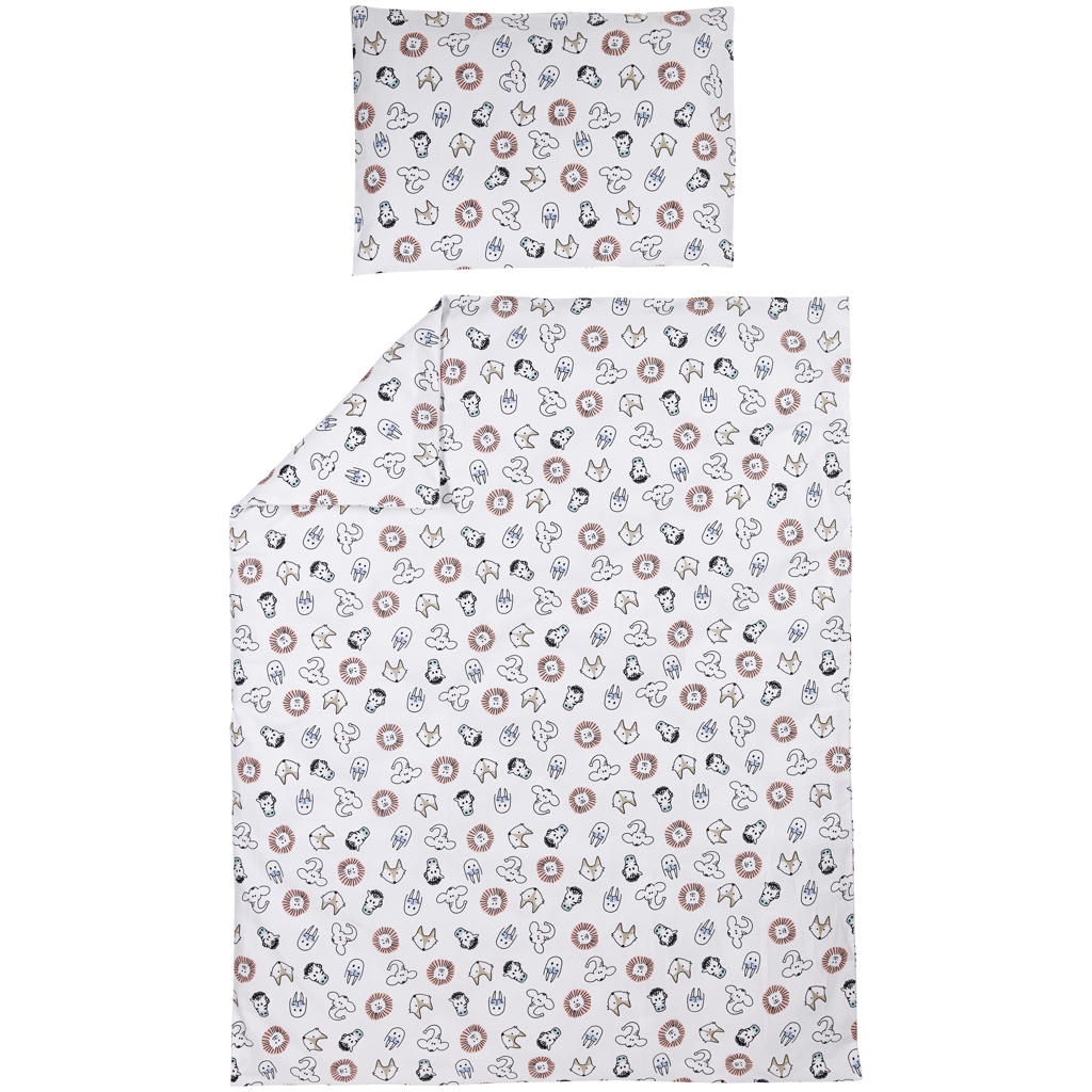 Meyco katoenen dekbedovertrek kinderbed (120x150 cm)