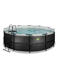 Exit Toys EXIT Black Leather zwembad met filterpomp