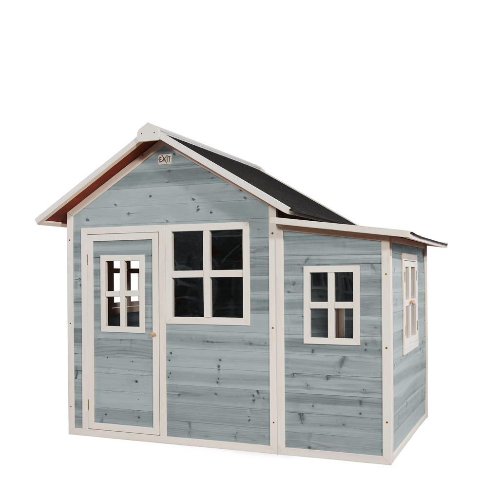 Exit Toys Loft 150 Loft 150 houten speelhuis - blauw