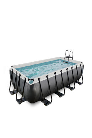 Black Leather EXIT Black Leather zwembad met filterpomp