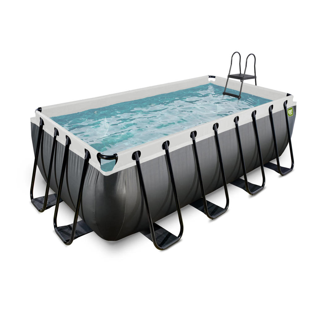 Exit Toys EXIT Black Leather zwembad met filterpomp