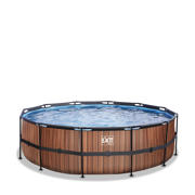 thumbnail: Exit Toys Timber Style EXIT Wood zwembad met filterpomp