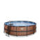 Exit Toys Timber Style EXIT Wood zwembad met filterpomp