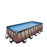 thumbnail: Exit Toys Timber Style EXIT Wood zwembad met filterpomp