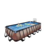 thumbnail: Exit Toys Timber Style EXIT Wood zwembad met filterpomp