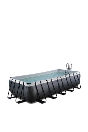 Black Leather EXIT Black Leather zwembad met filterpomp
