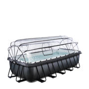 thumbnail: Exit Toys Black Leather EXIT Black Leather zwembad met zandfilterpomp en overkapping