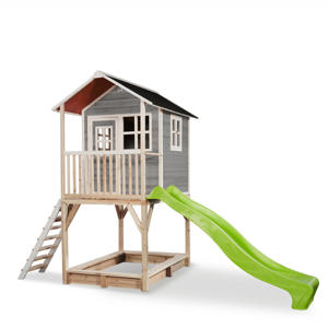 Loft 700 houten speelhuis - grijs