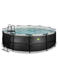 Exit Toys EXIT Black Leather zwembad met filterpomp