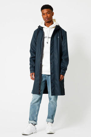 unisex regenjas Jace X van polyester navy