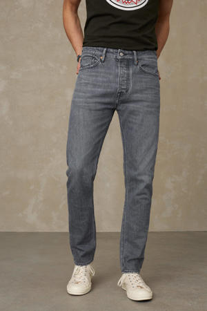 slim fit jeans John 6519 carson flintstone grey worn