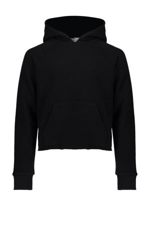 hoodie met tekst zwart