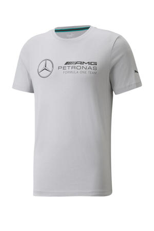 regular fit T-shirt MAPF1 Logo Tee met printopdruk grijs