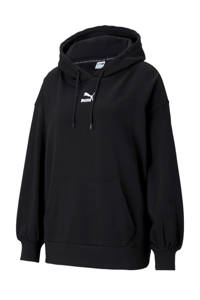Puma hoodie met logo zwart, Zwart