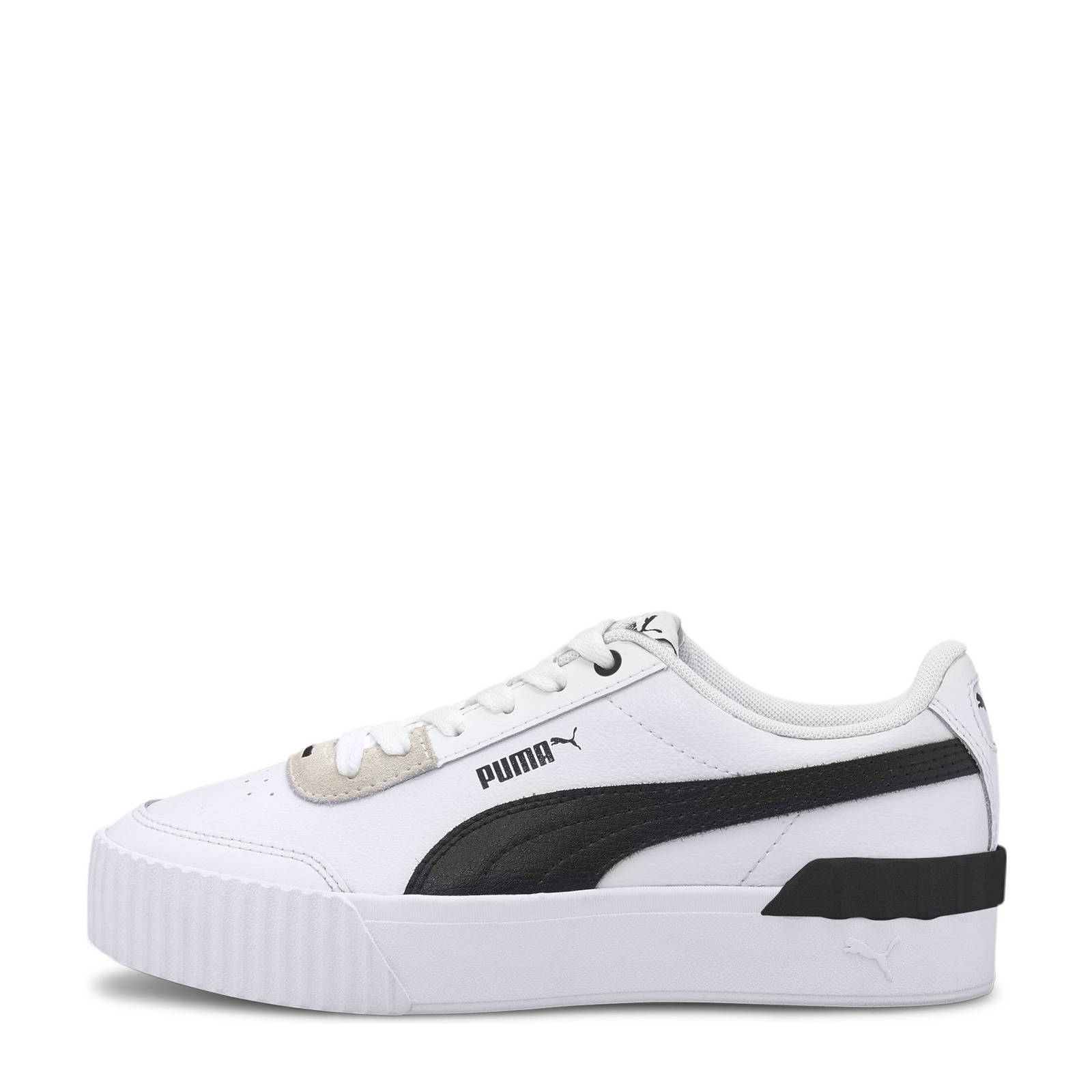 Puma Carina Lift sneakers wit/zwart | wehkamp