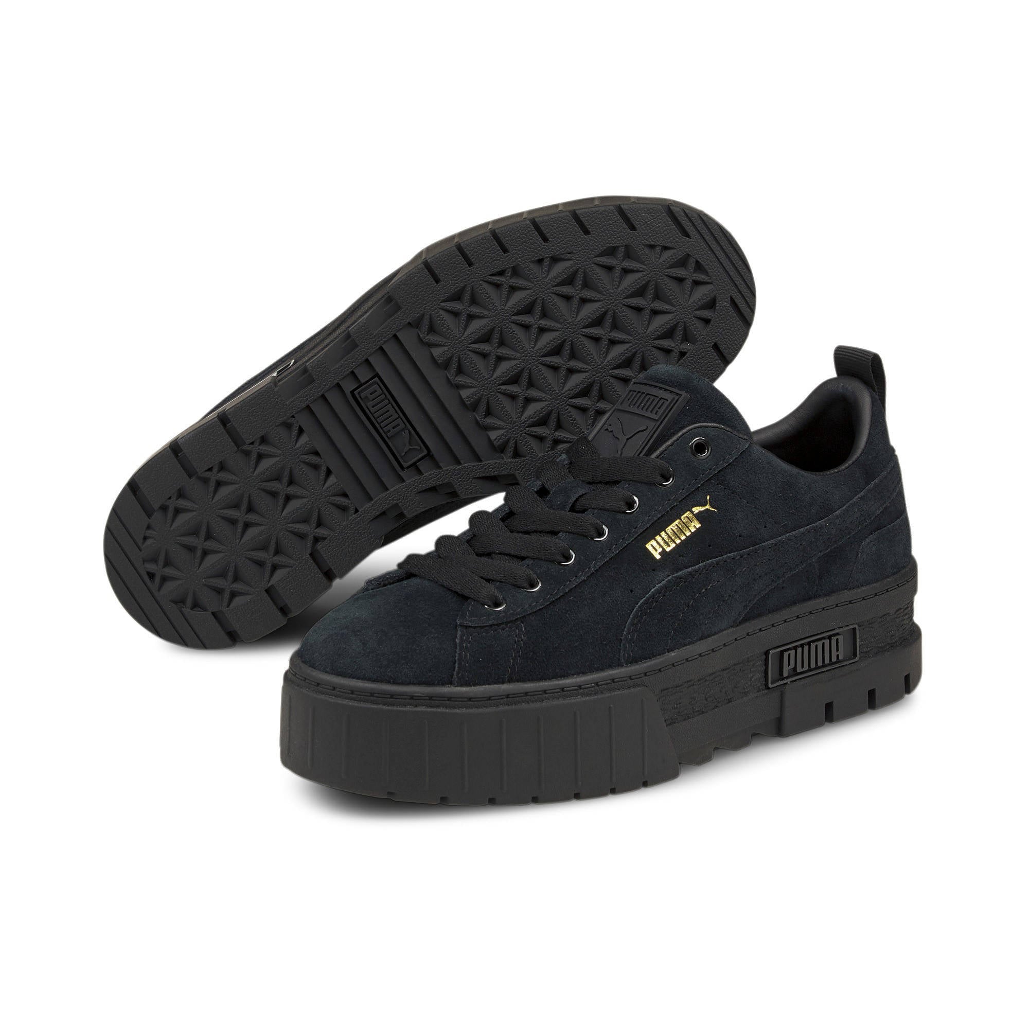 PUMA Carina Meta20 373229-03, Vrouwen, Zwart, Sneakers, maat: 37,5 EU -  Schoenen.nl