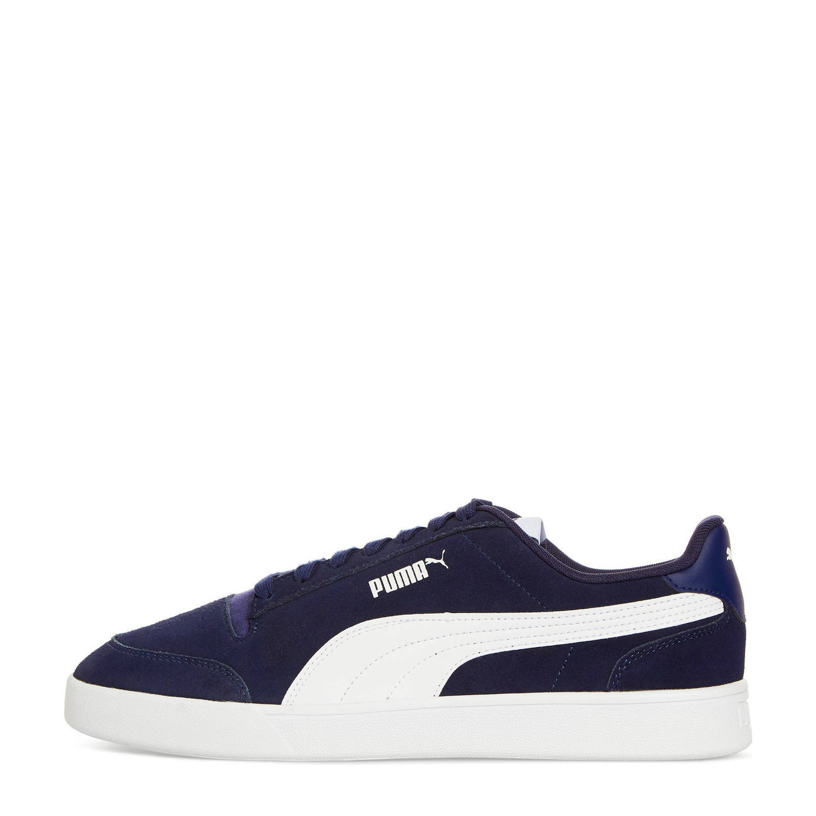 Puma Shuffle sneakers donkerblauw/wit | wehkamp
