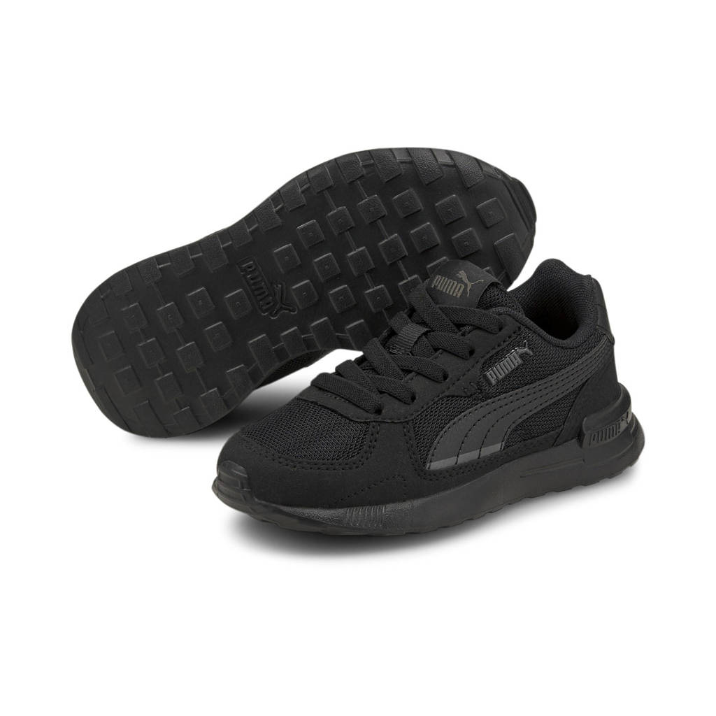 Schurend campagne Chemicus Puma Graviton sneakers zwart/antraciet | wehkamp