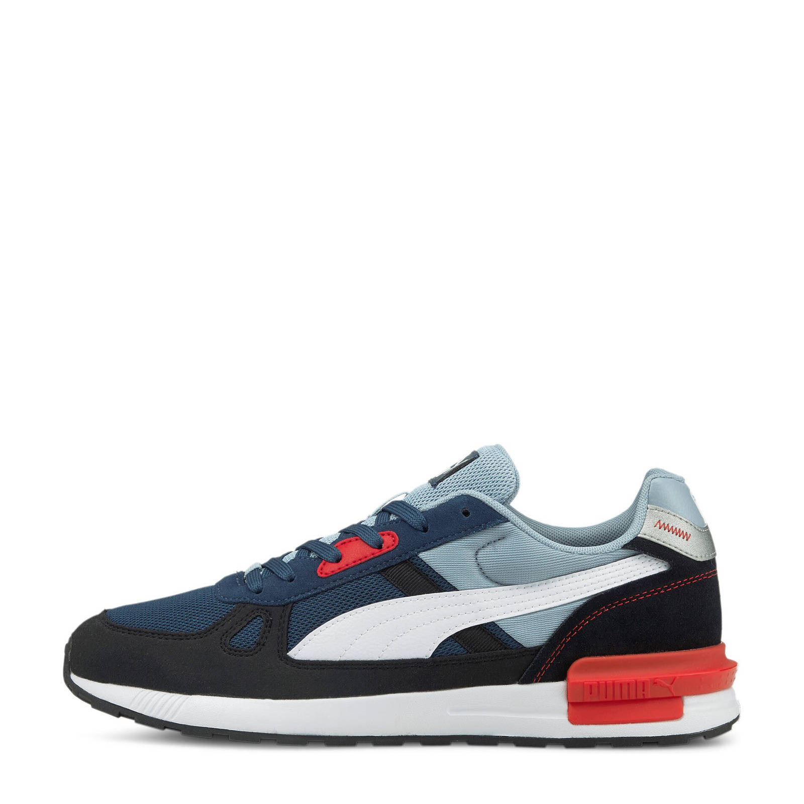 Puma Graviton Pro sneakers donkerblauw/lichtblauw/rood | wehkamp
