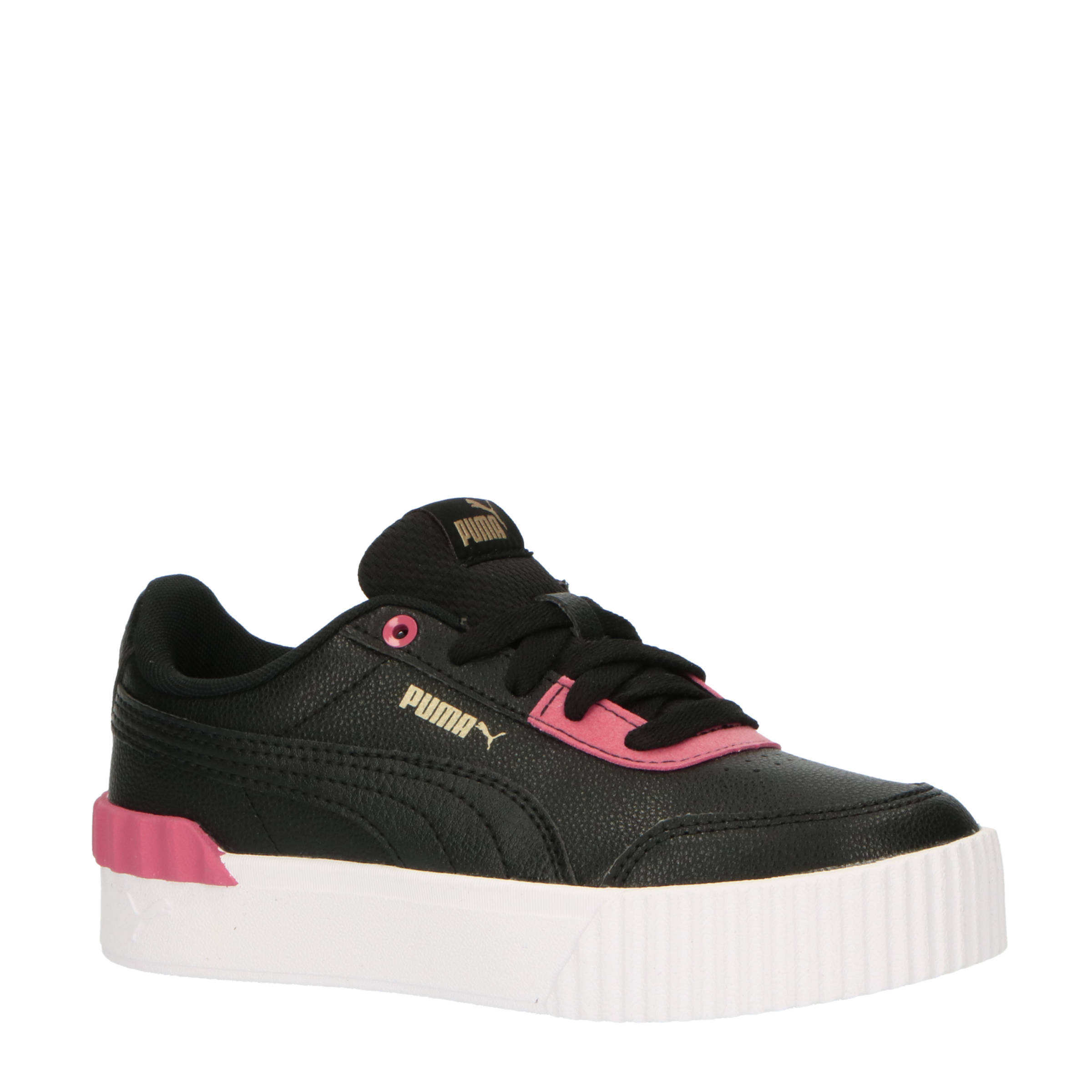 Puma Carina Lift sneakers zwart/roze | wehkamp