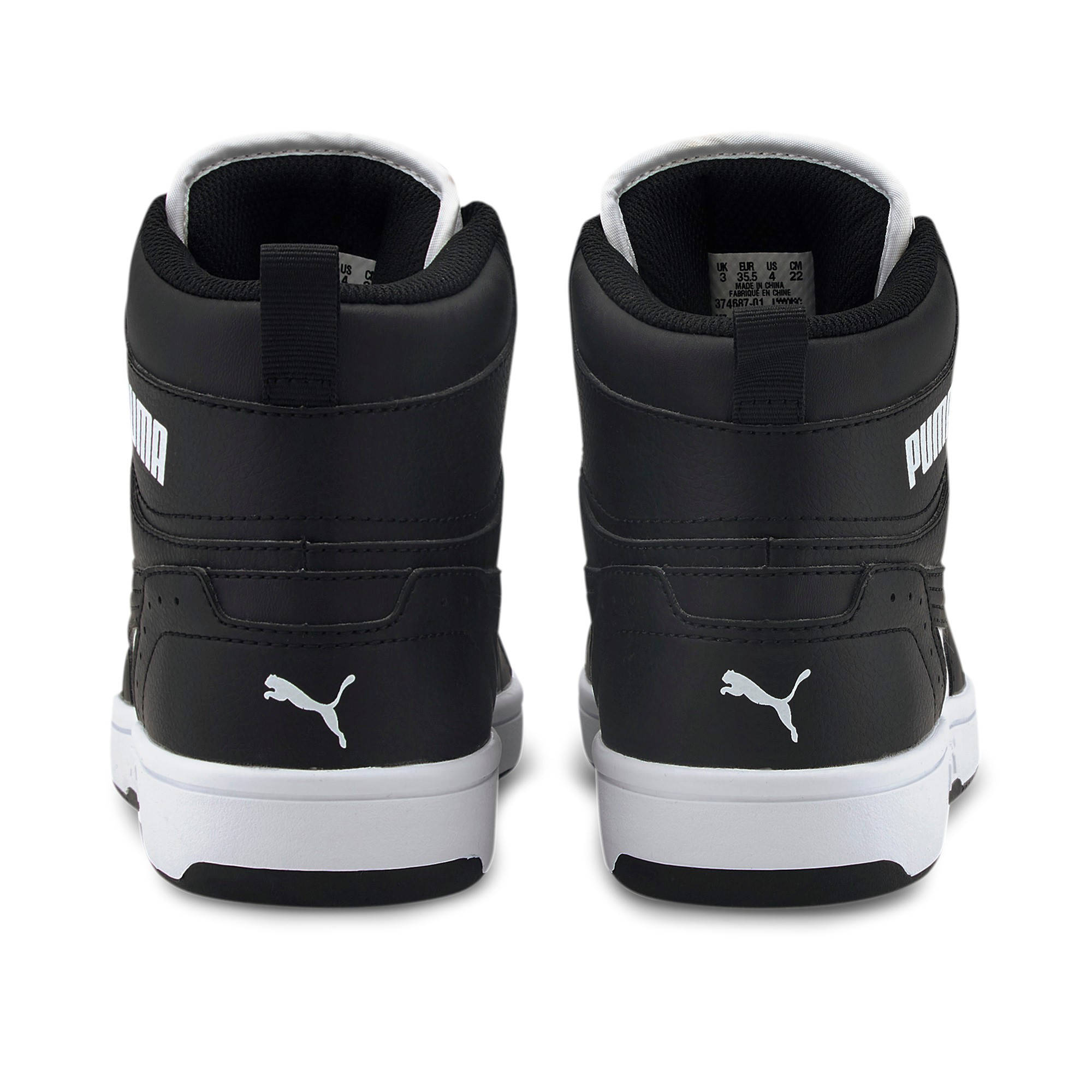 Puma Rebound JOY sneakers zwart/wit | wehkamp