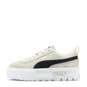 Mayze sneakers ecru/zwart