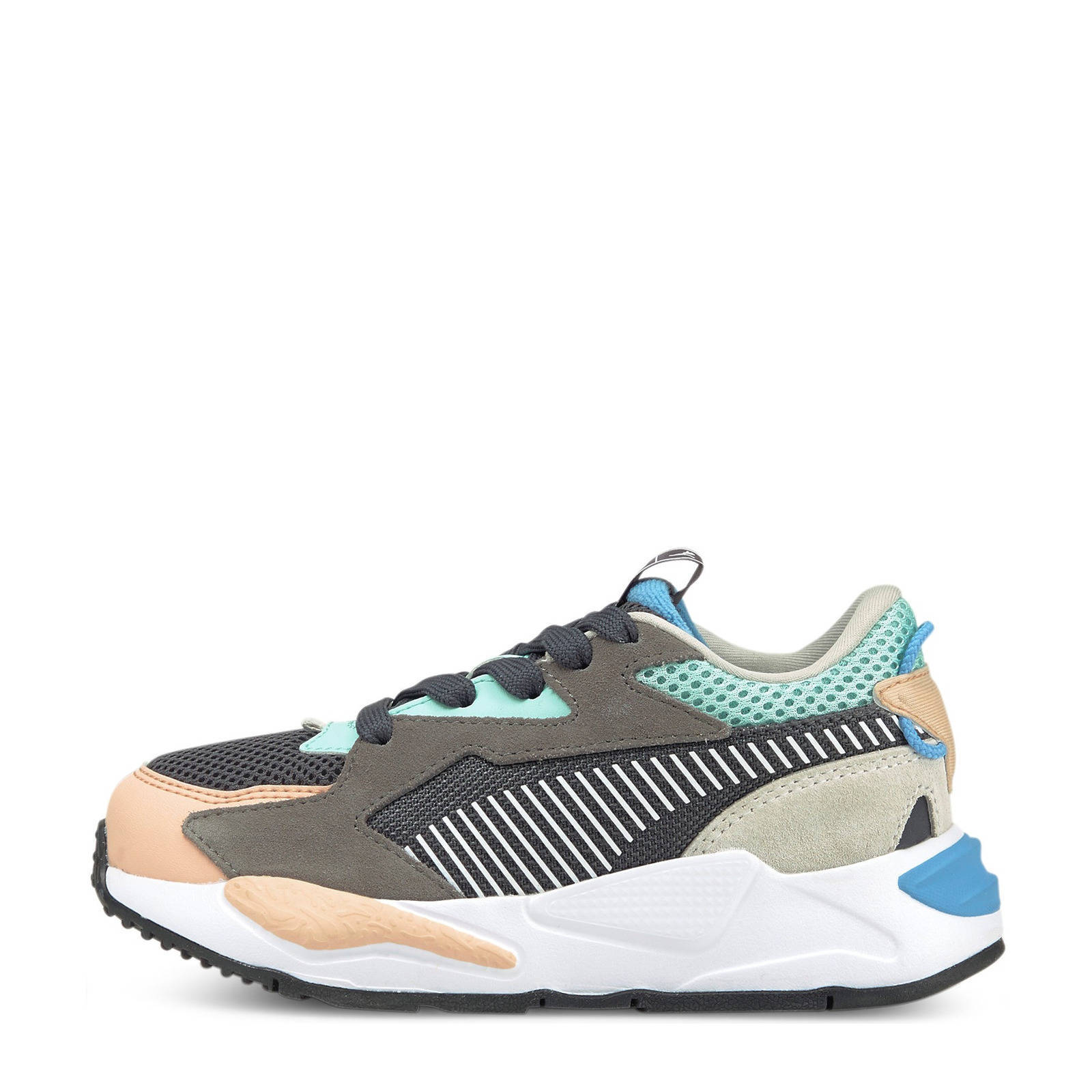 Puma RS-Z sneakers lichtoranje/bruin/aqua | wehkamp