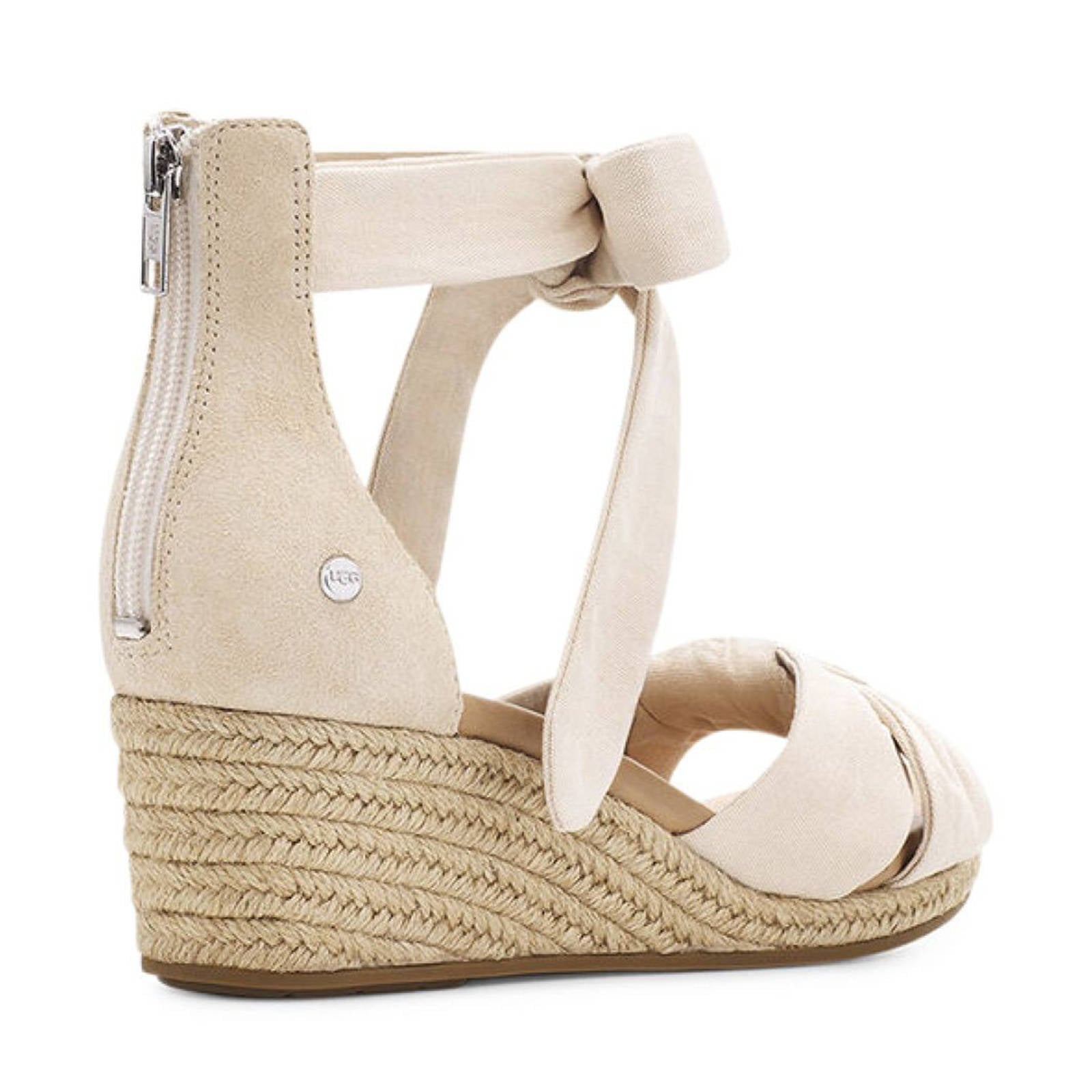 UGG Yarrow 1117353 sleehakken gebroken wit | wehkamp
