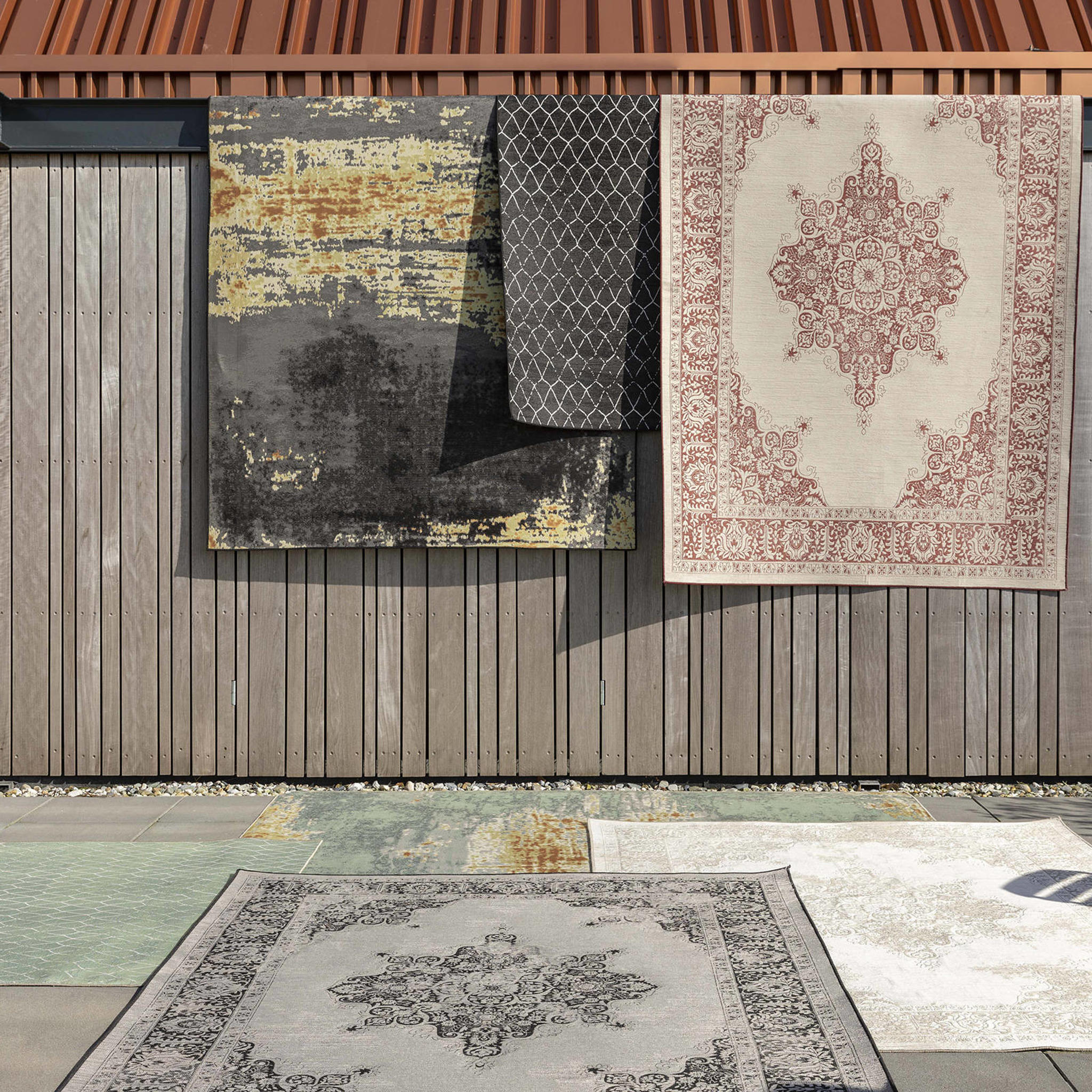 Zuiver binnen- en buitenvloerkleed Crossley (170x240) (240x170 cm) - Afbeelding 9