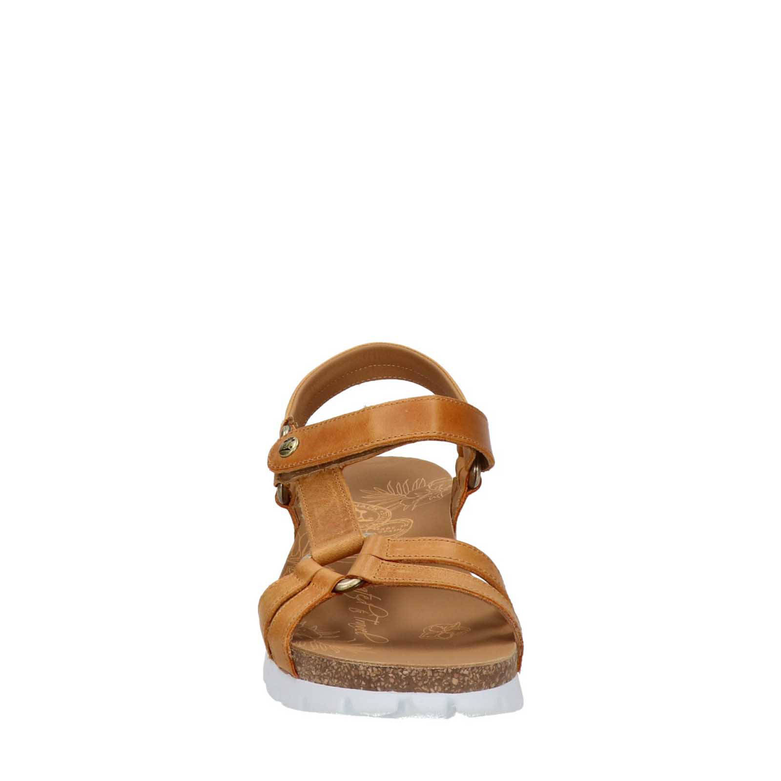 Panama Jack Sally Basics nubuck sandalen bruin | wehkamp