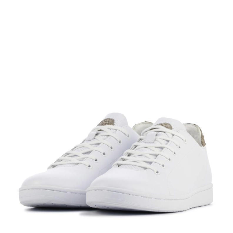 Woden Jane Leather II leren sneakers wit | wehkamp