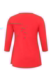 YOEK tuniek ORGANIC COTTON rood | wehkamp