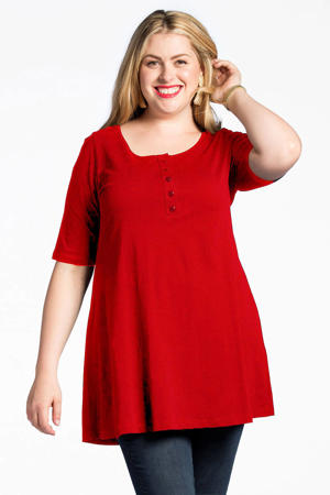 tuniek ORGANIC COTTON rood