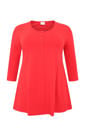 YOEK tuniek ORGANIC COTTON rood | wehkamp
