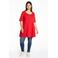 YOEK tuniek rood ORGANIC COTTON