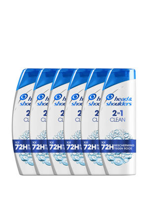 Classic 2-in-1 Anti-roos shampoo - 6 x 270 ml - voordeelverpakking